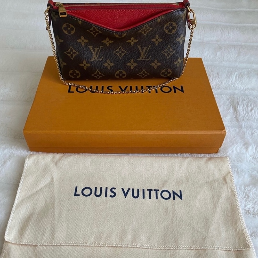 Authentic LV Pallas Clutch